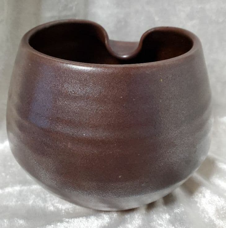 備前焼　花器　長太郎