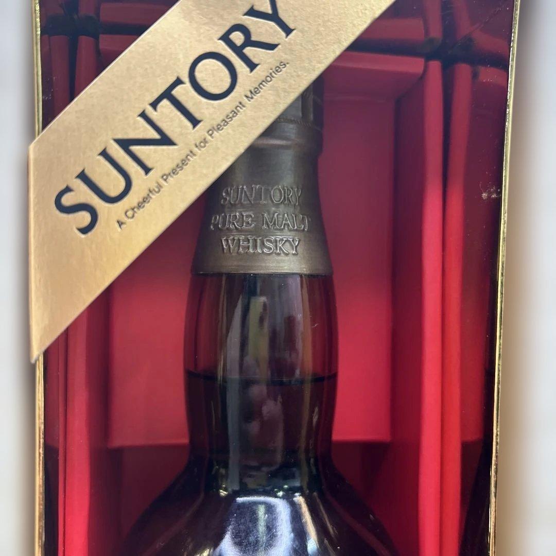 6539【未開栓】サントリーピュアモルトウイスキー　木桶仕込