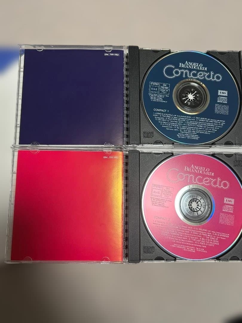 【超希少！必聴実況】Angelo Branduardi/Concerto/2CD