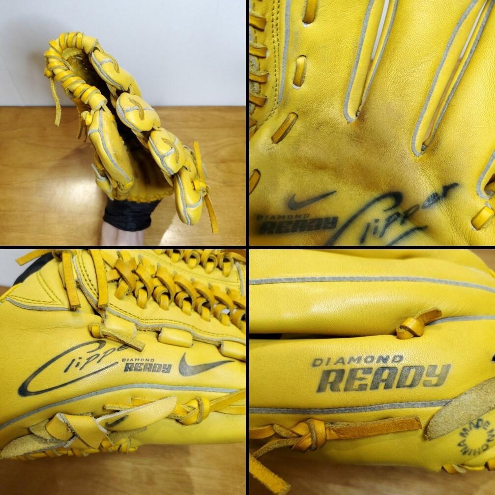 NIKE クリッパー チビスウッシュ入り 限定モデル 良品 内野用 軟式グローブ