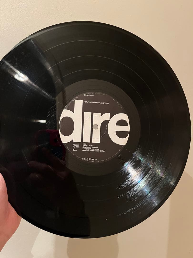 Renato Sellani Dire ジャズ 須永辰緒　松浦俊夫 muro