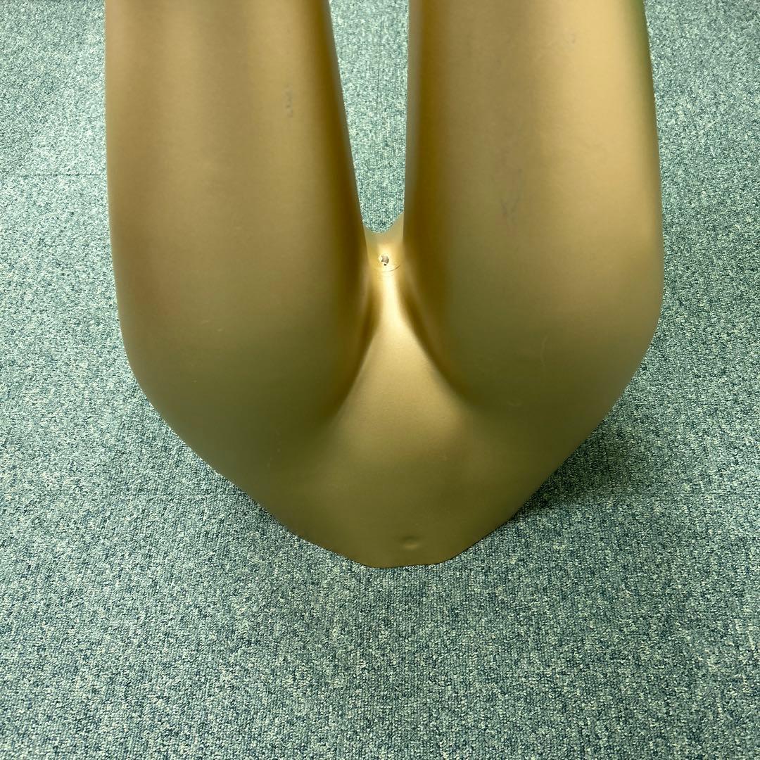 【高身長200cmくらい】全身マネキン（女性型）｜色：ゴールド（＝金色）