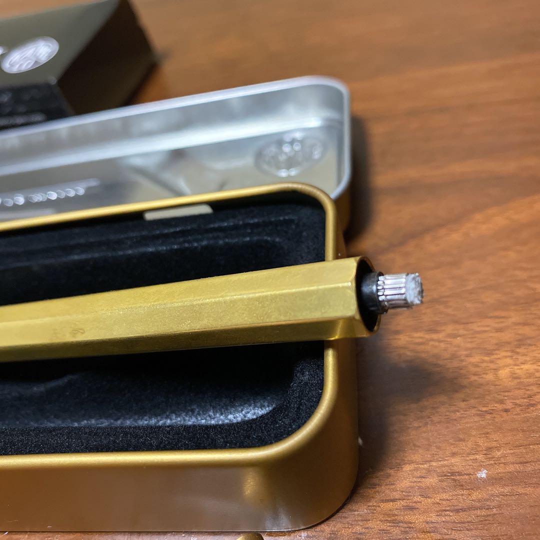 カヴェコ kaweco スペシャル 0.7 シャーペン　ゴールド　金