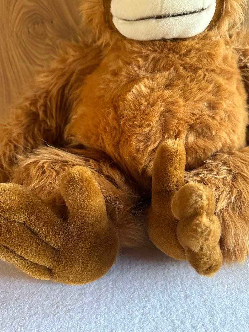 オラウータン　ぬいぐるみ　ナカジマコーポレーション　座高約38㎝