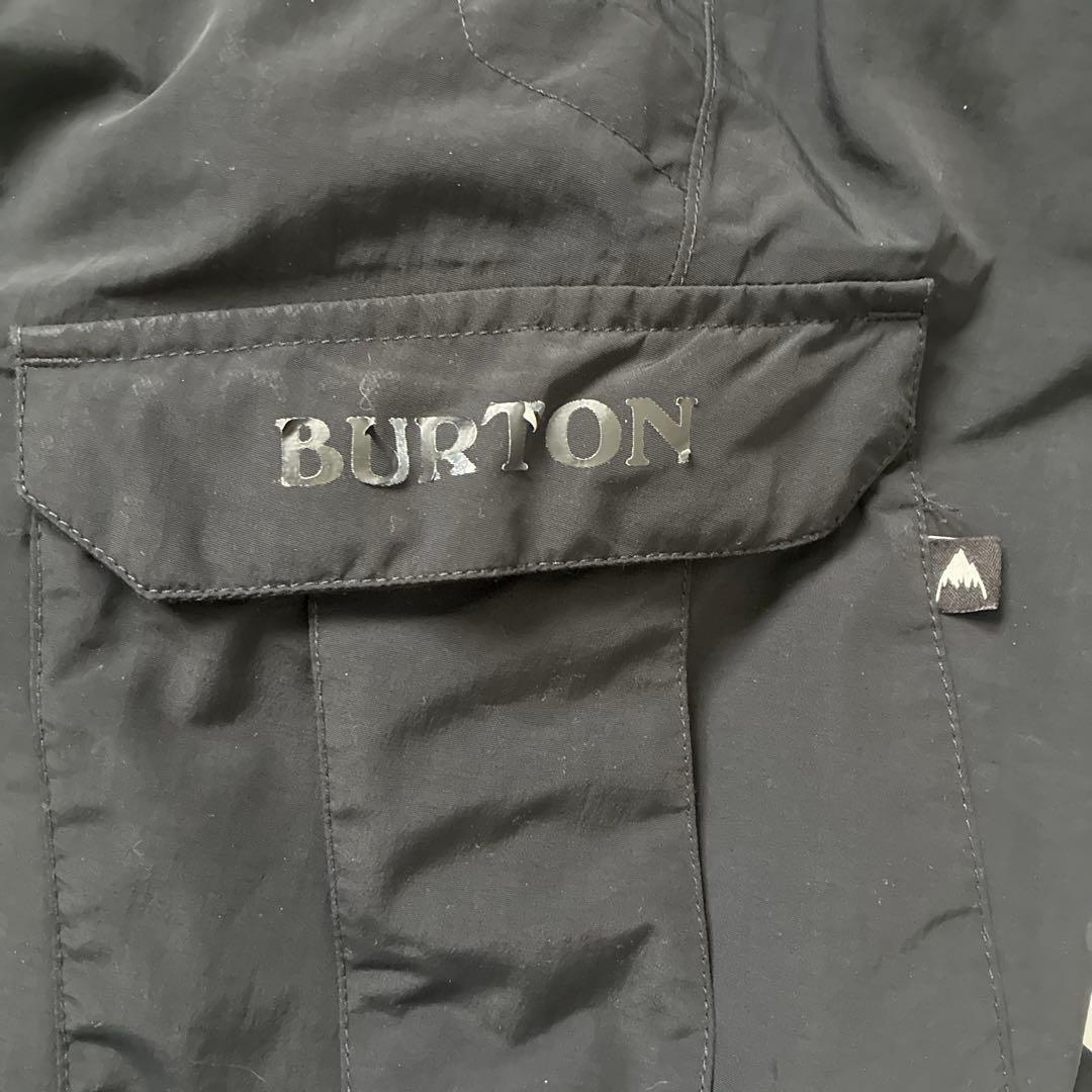 BURTON子ども用スノーボードウェア 上下セット宇宙柄黒　S M