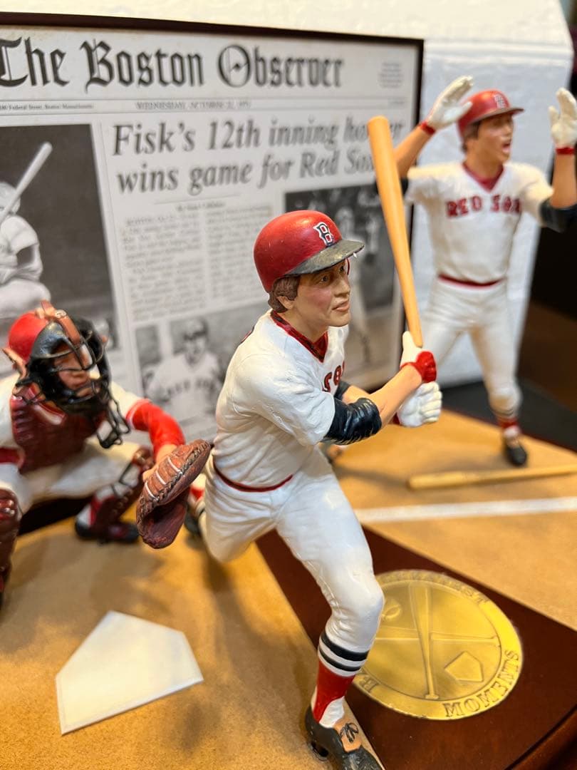 【Danbury Mint】Carlton Fisk’s  Run