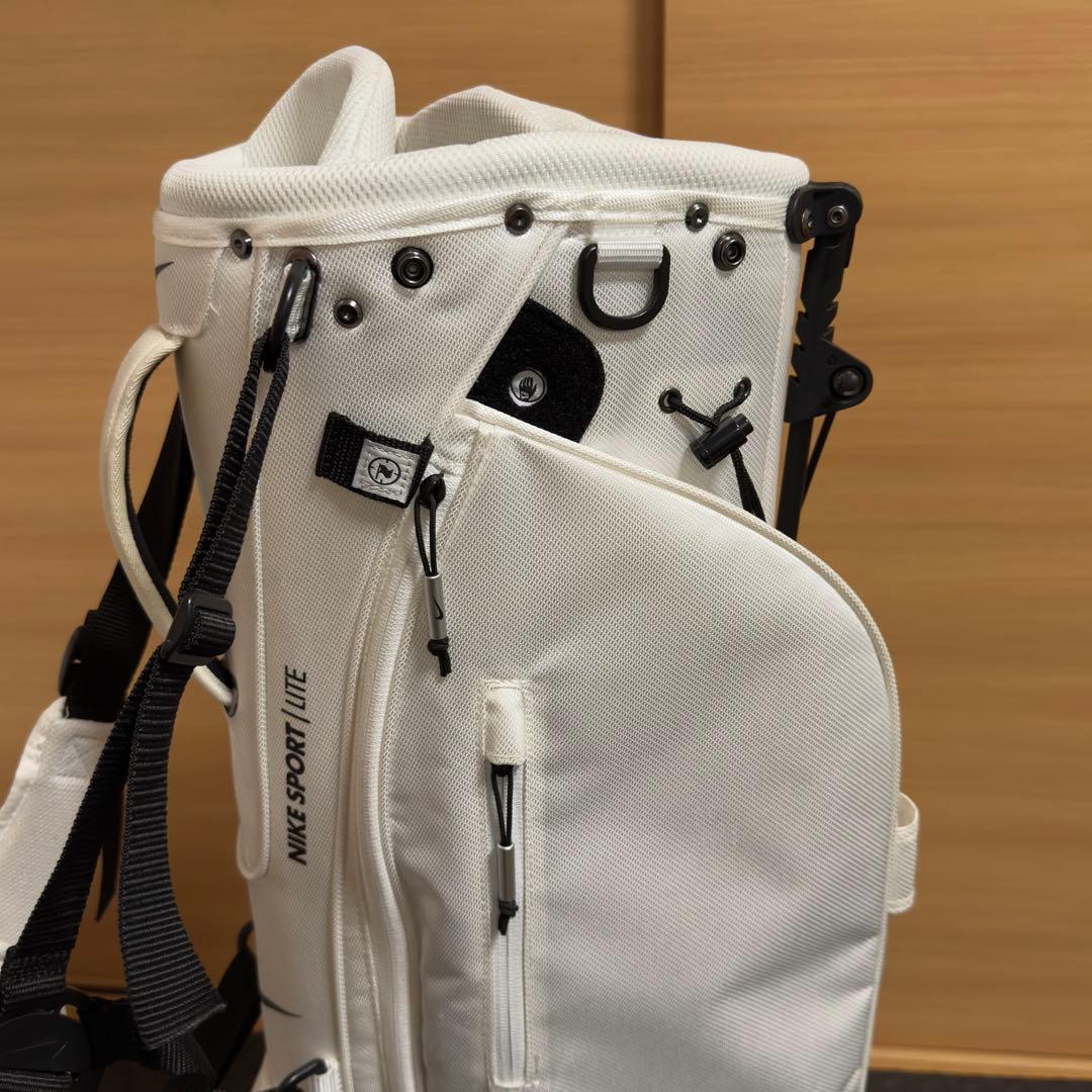 NIKE GOLF スタンド式 キャディバッグ 5分割 ホワイト 白 軽量