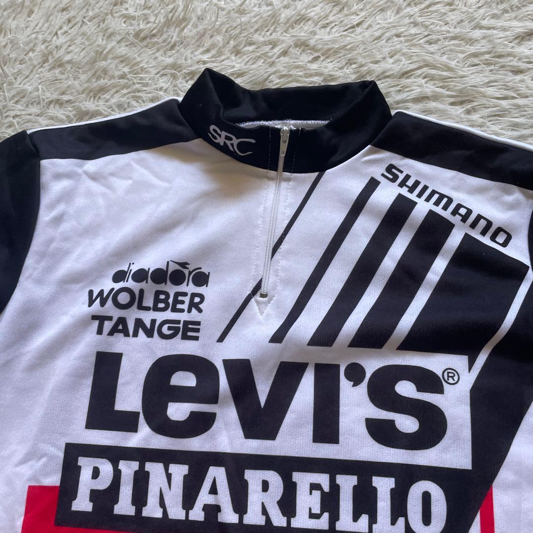 ヴィンテージ☆PINARELLO Levi's イタリー サイクリングウェア