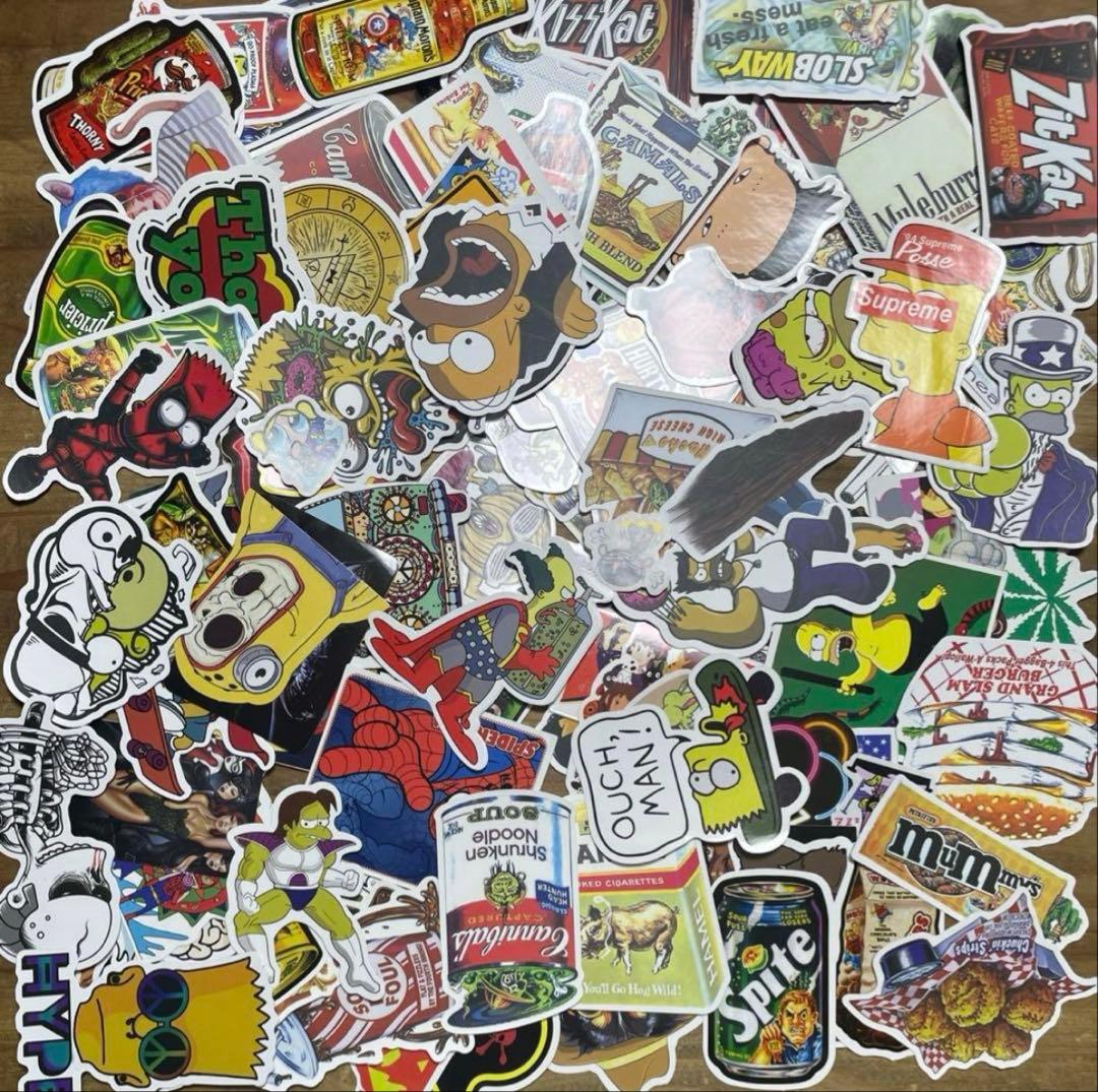 マスキングテープ PETテープ ステッカー セット アメキャラ フード D系