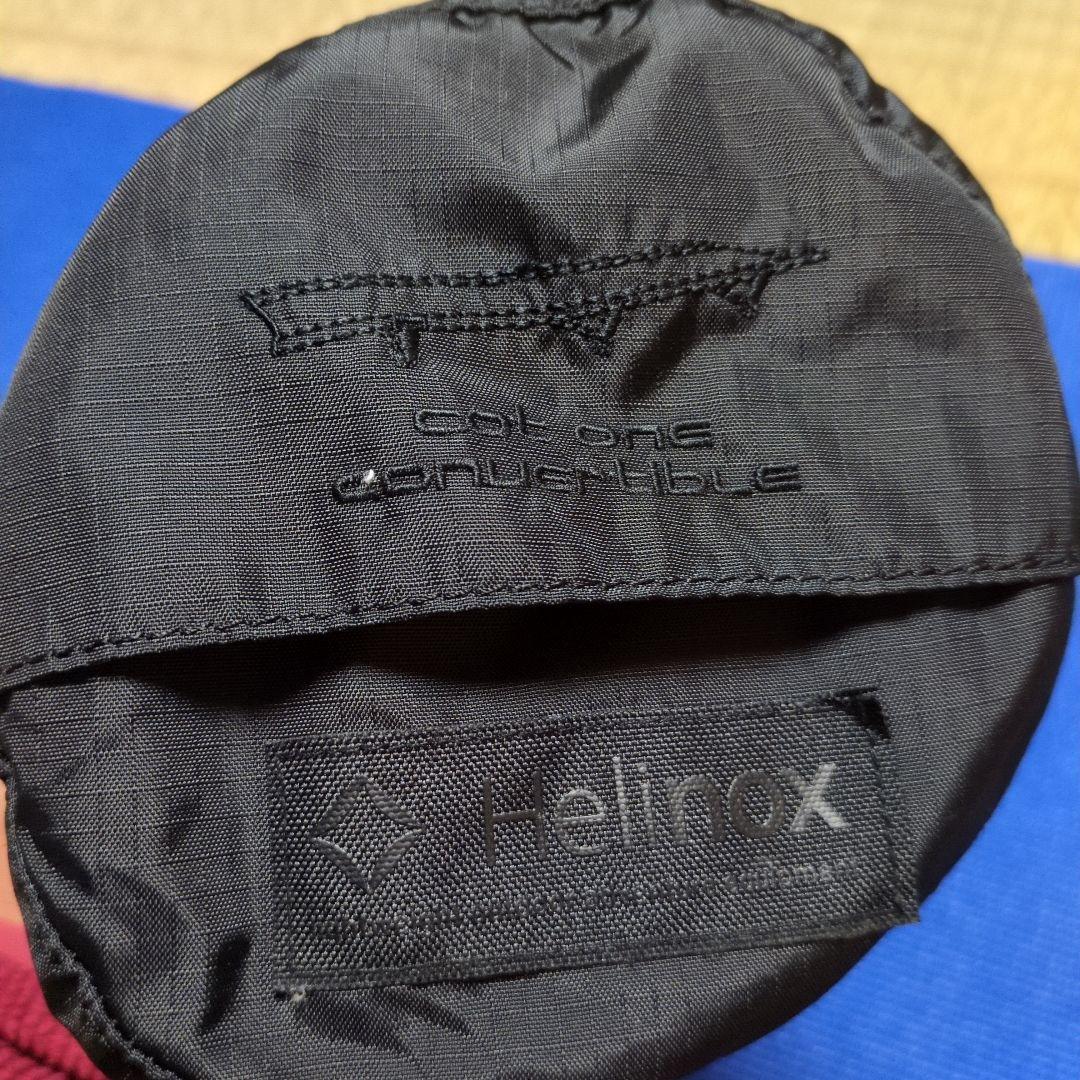 【美品】Helinoxコットワンコンバーチブル　ブラックアウト　キャンプコット