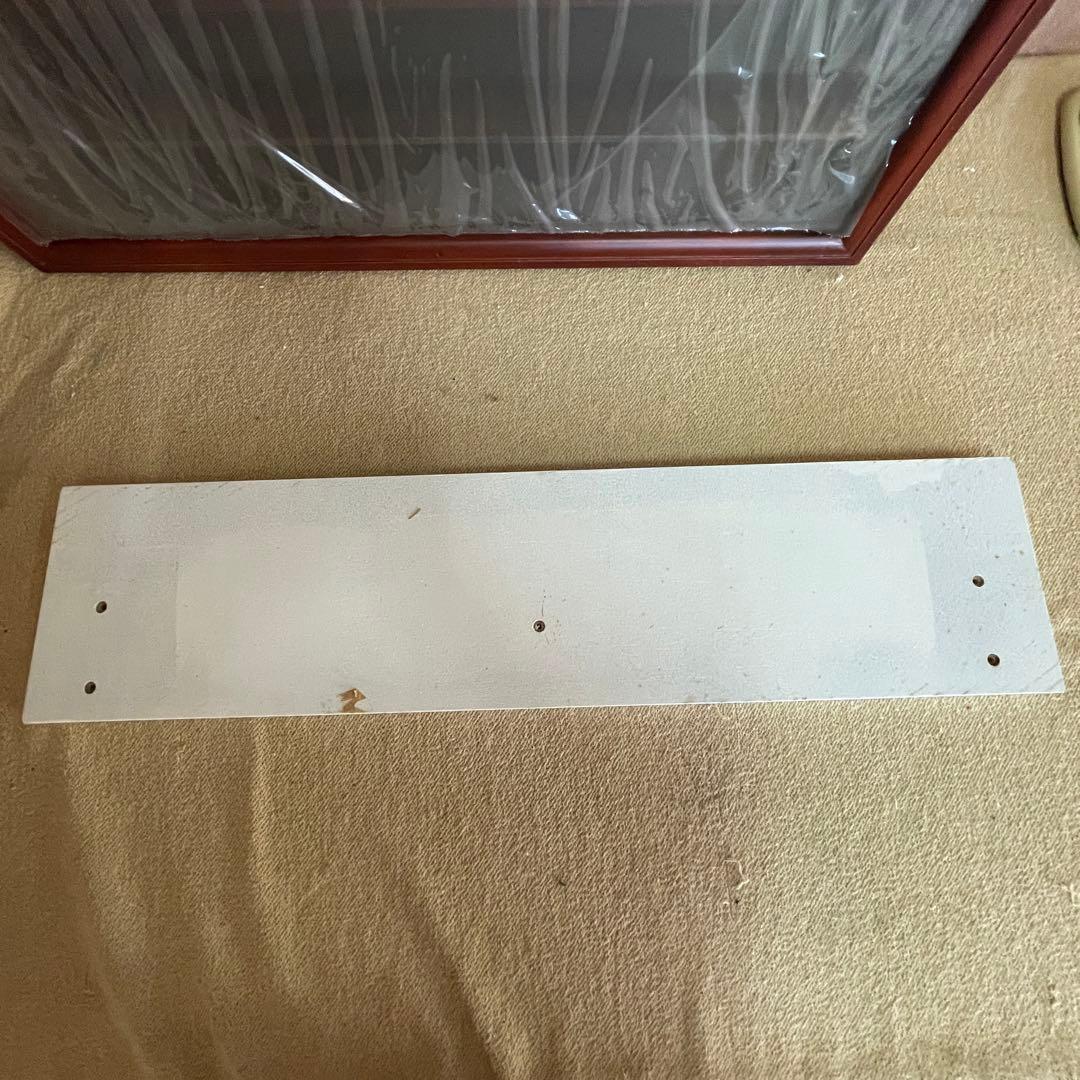 ⭐︎未使用ですが訳あり⭐︎木製ディスプレイケース6段　ブラウン