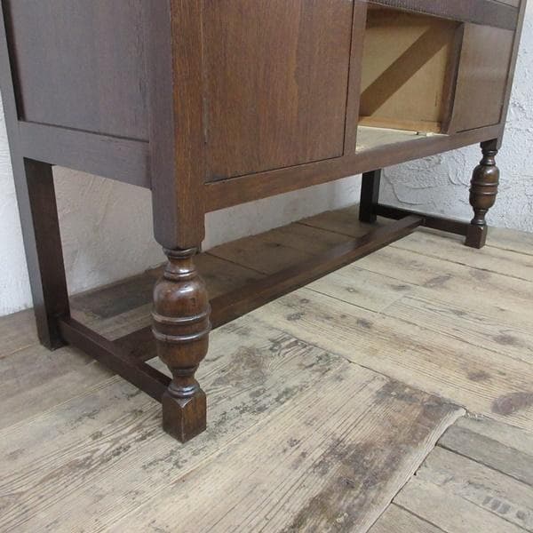 イギリス アンティーク 家具 サイドボード キャビネット 食器棚 6160e