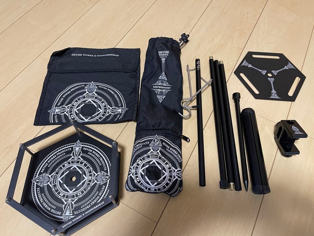 【未使用】デバイスワークス　スタンド　プレートセット