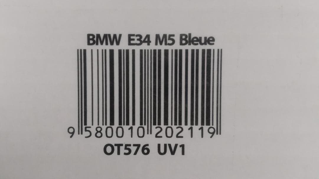 OTTO 1/18  E34 M5 ブルー （限定品）