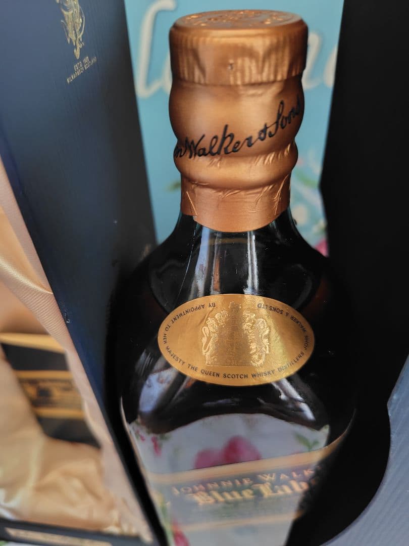 ジョニーウォーカー ブルーラベル 旧ボトル　43度 古酒　750ml