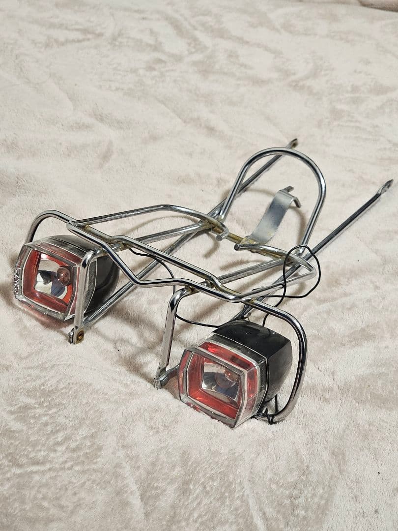 スーパーカー自転車　【当時物】昭和レトロ 自転車 フロントキャリア デコチャリ