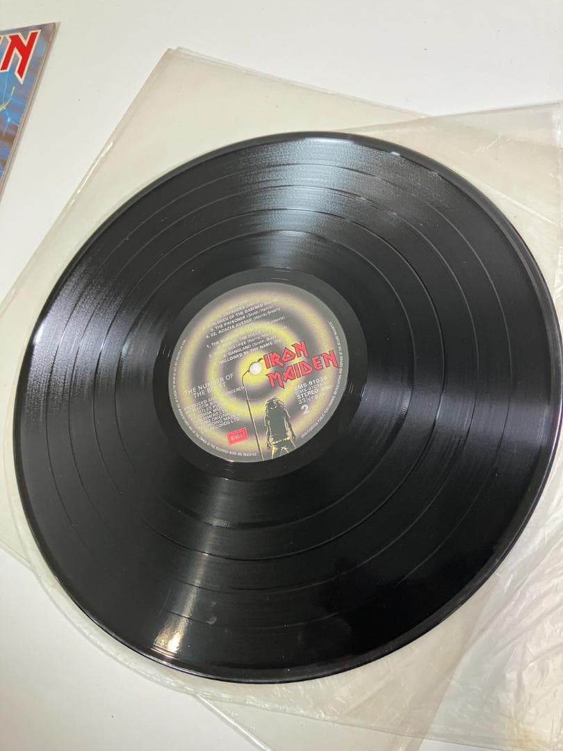 【動作未確認】アイアン・メイデン 魔力の刻印 LPレコード