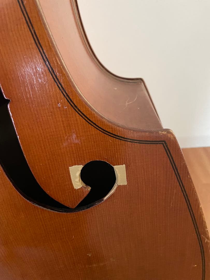 コントラバス 本体 木製 4弦