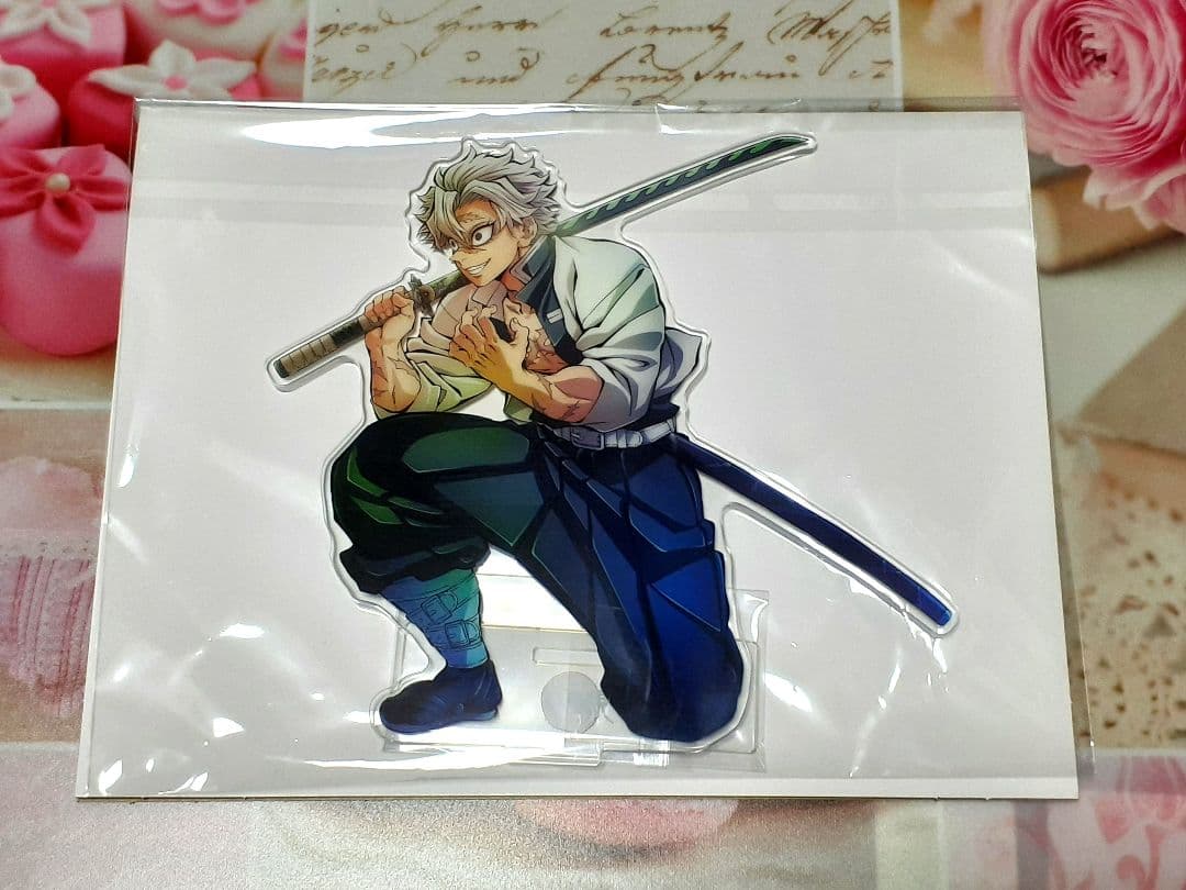 鬼滅の刃　ワールドツアーキービジュアル　 　アクリルスタンド 実弥　無一郎　義勇