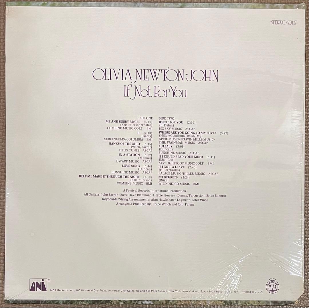 未開封 OLIVIA NEWTON JOHN レア レコード シールド LP