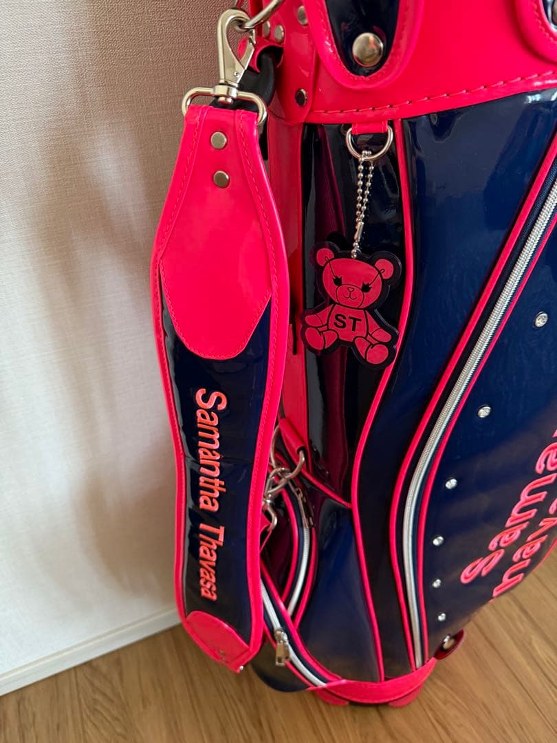 【美品】サマンサタバサ エナメル キャディバッグ