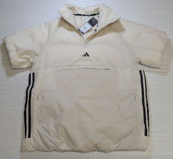 adidas GOLF アノラック半袖ダウンジャケット