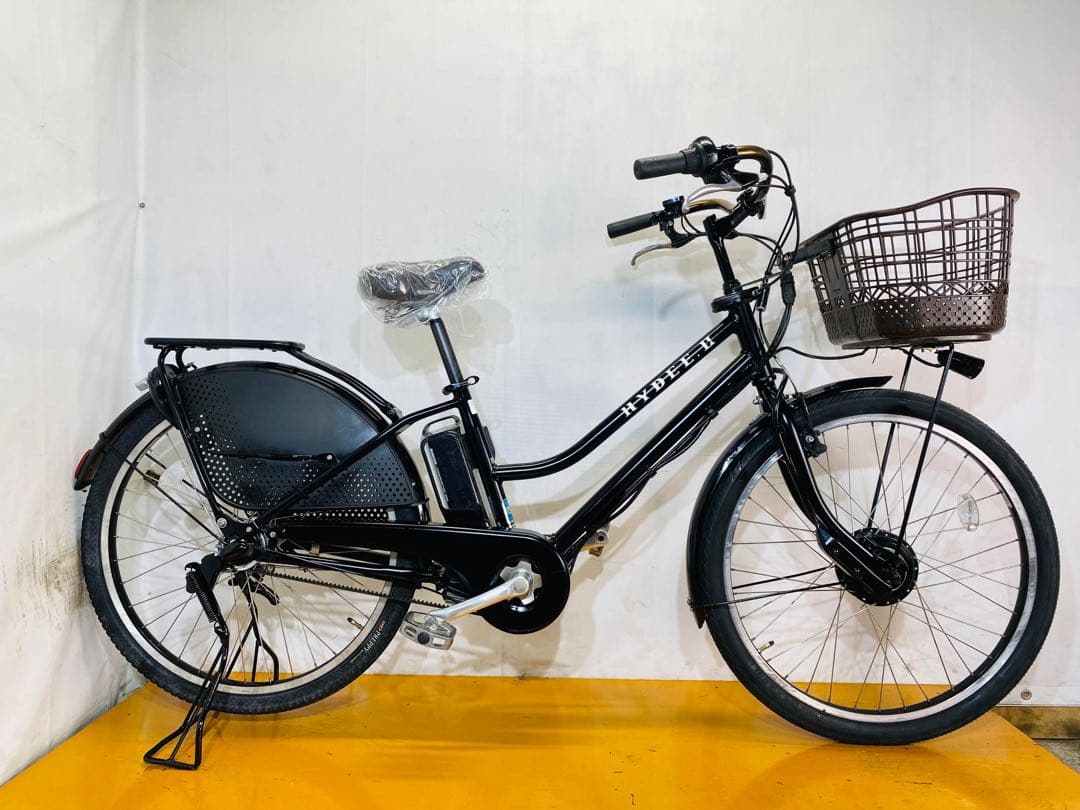 送料無料条件付き　子供乗せブリヂストンHYDEE.II 電動アシスト自転車中古車