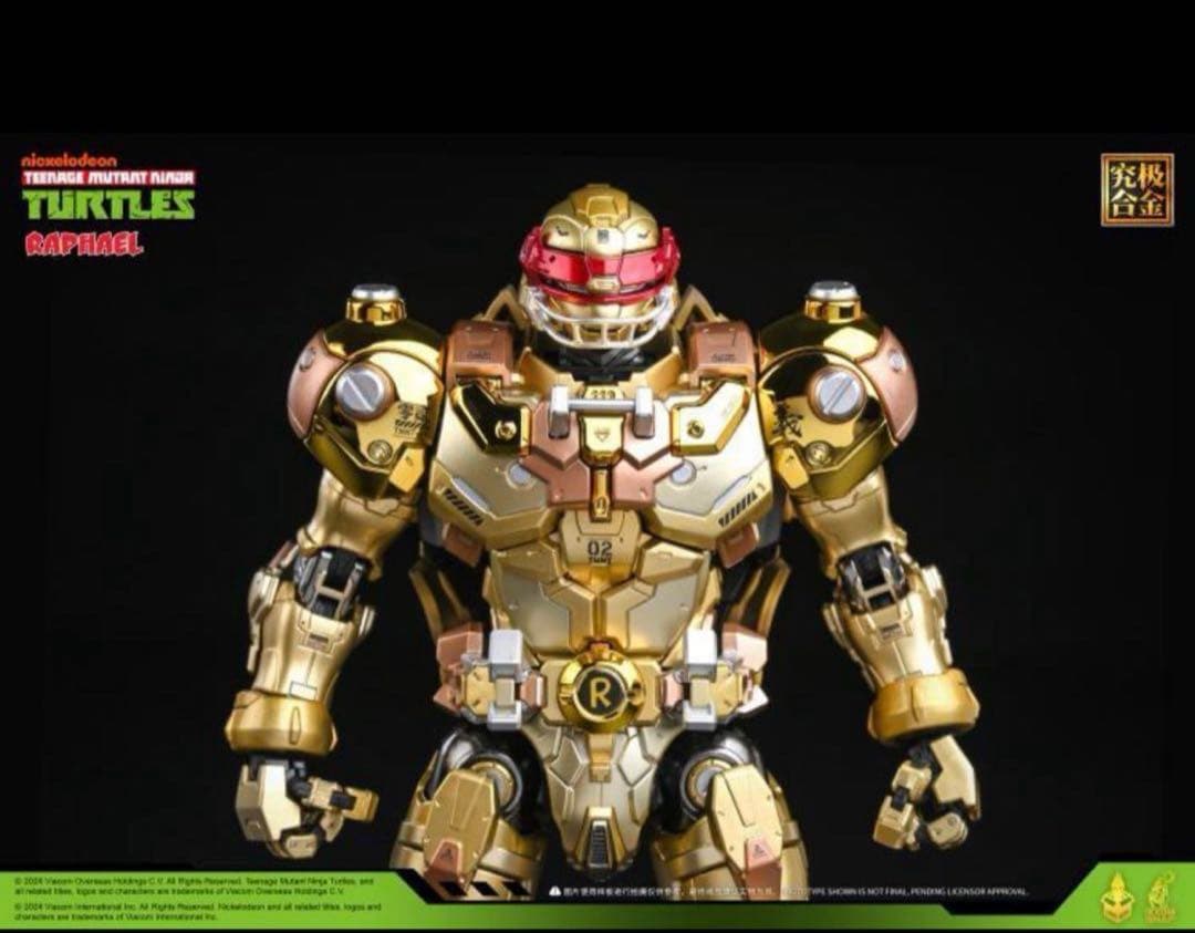 Heatboys HB0093 東京コミコン限定 ラファエル ゴールド TMNT
