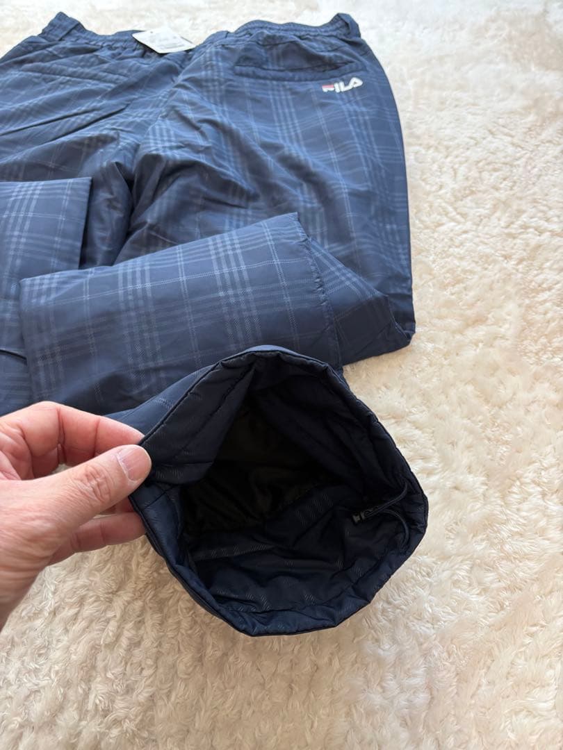 値下げしました　FILA ゴルフウェアセット( L L) 新品ダグ付