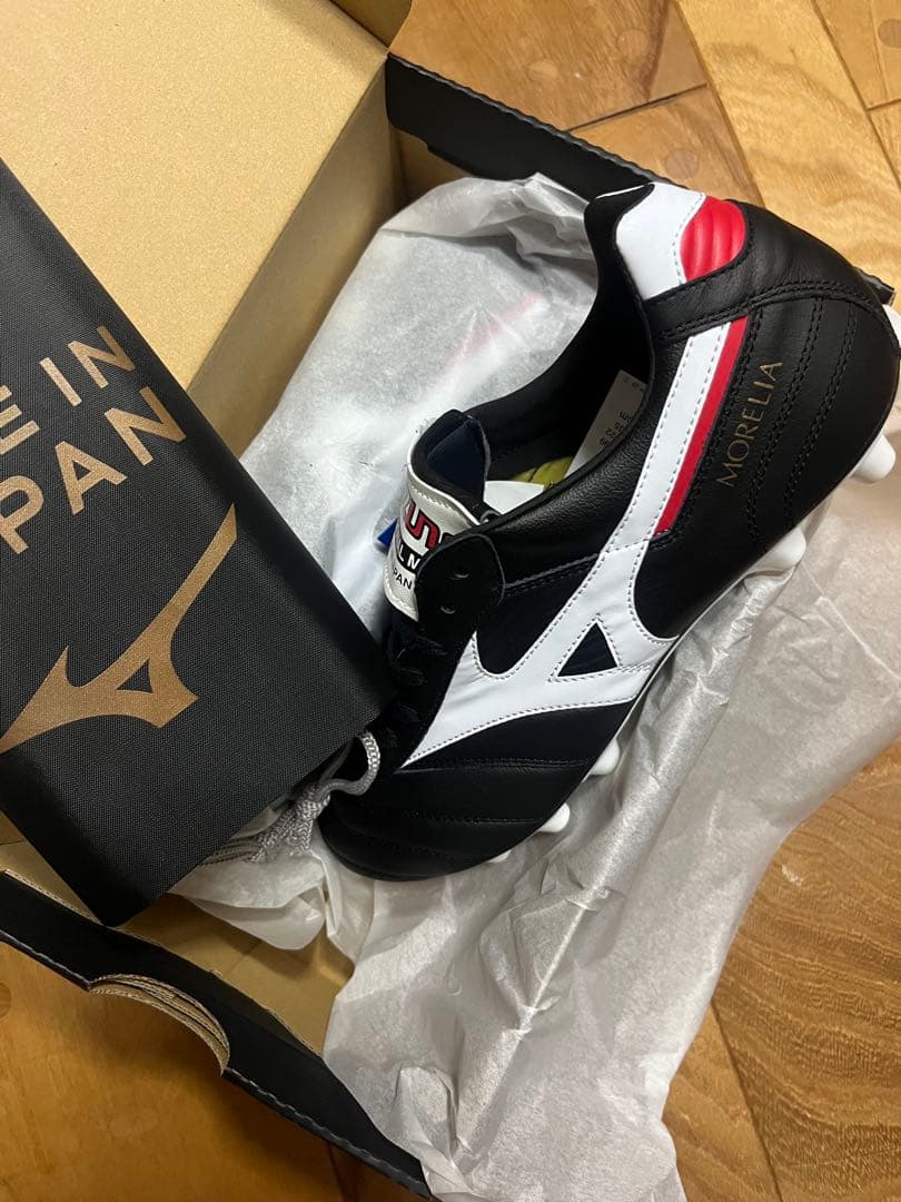 新品　旧品番　特価　ミズノ　モレリア 2 JAPAN 折り返しタン 26.5cm