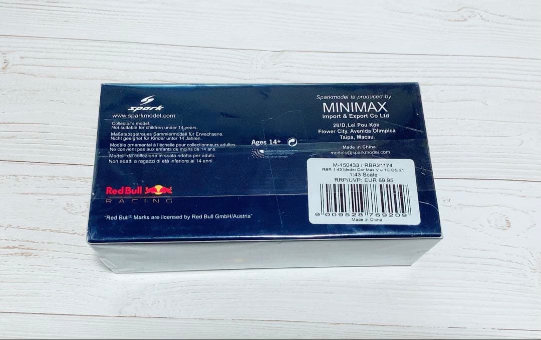 1/43 スパーク M-150433 ホンダ レッドブルレーシング 2021