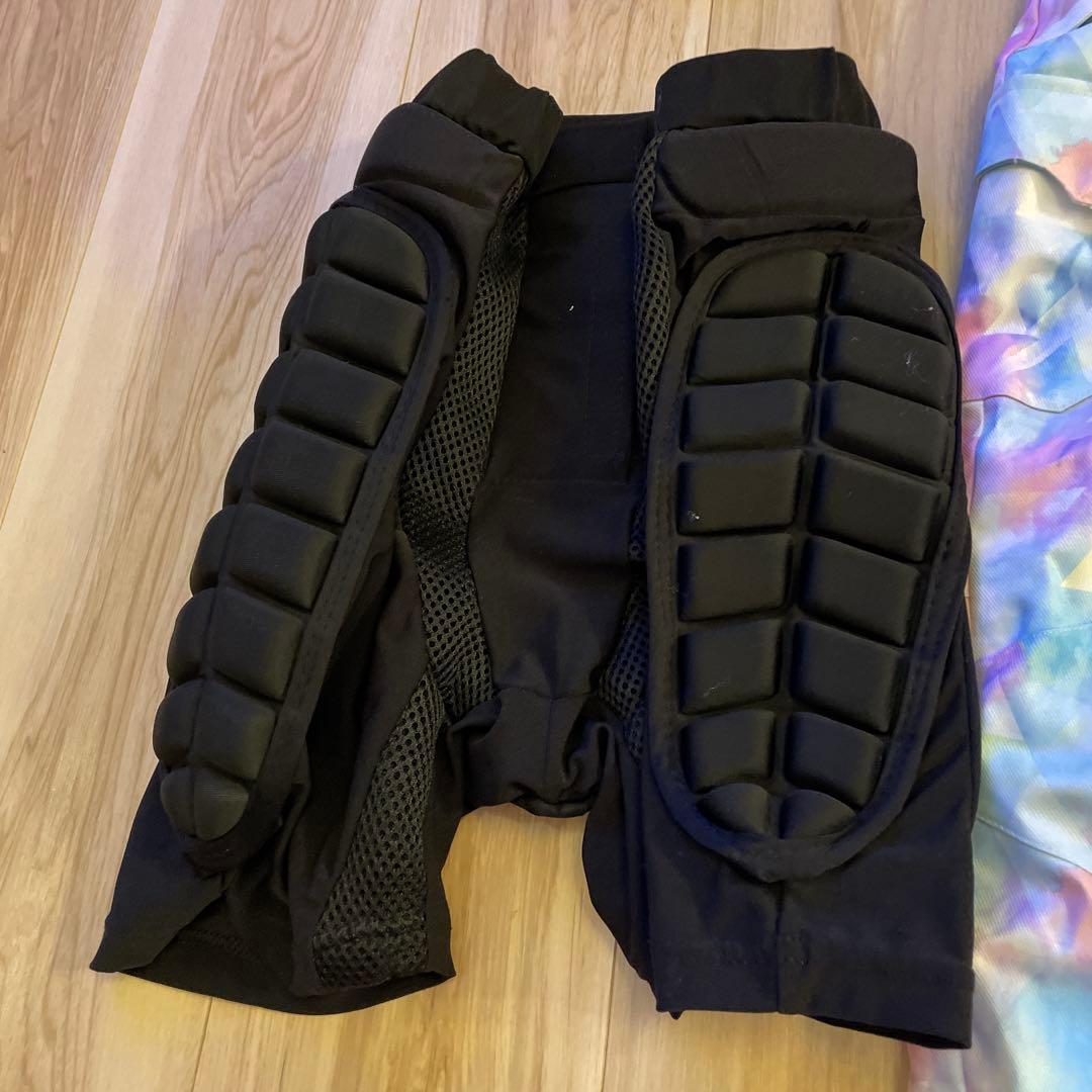 子供 スキー/スノボーウェア ツナギ ゴーグル グローブ ヒップパッドセット