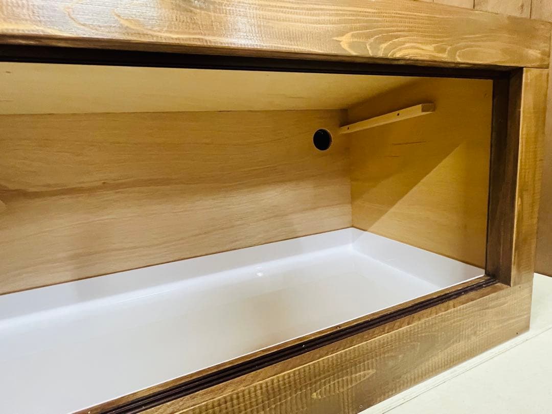 超大型　1500×450×450 木製ケージ　小動物、爬虫類用 新品・未使用品