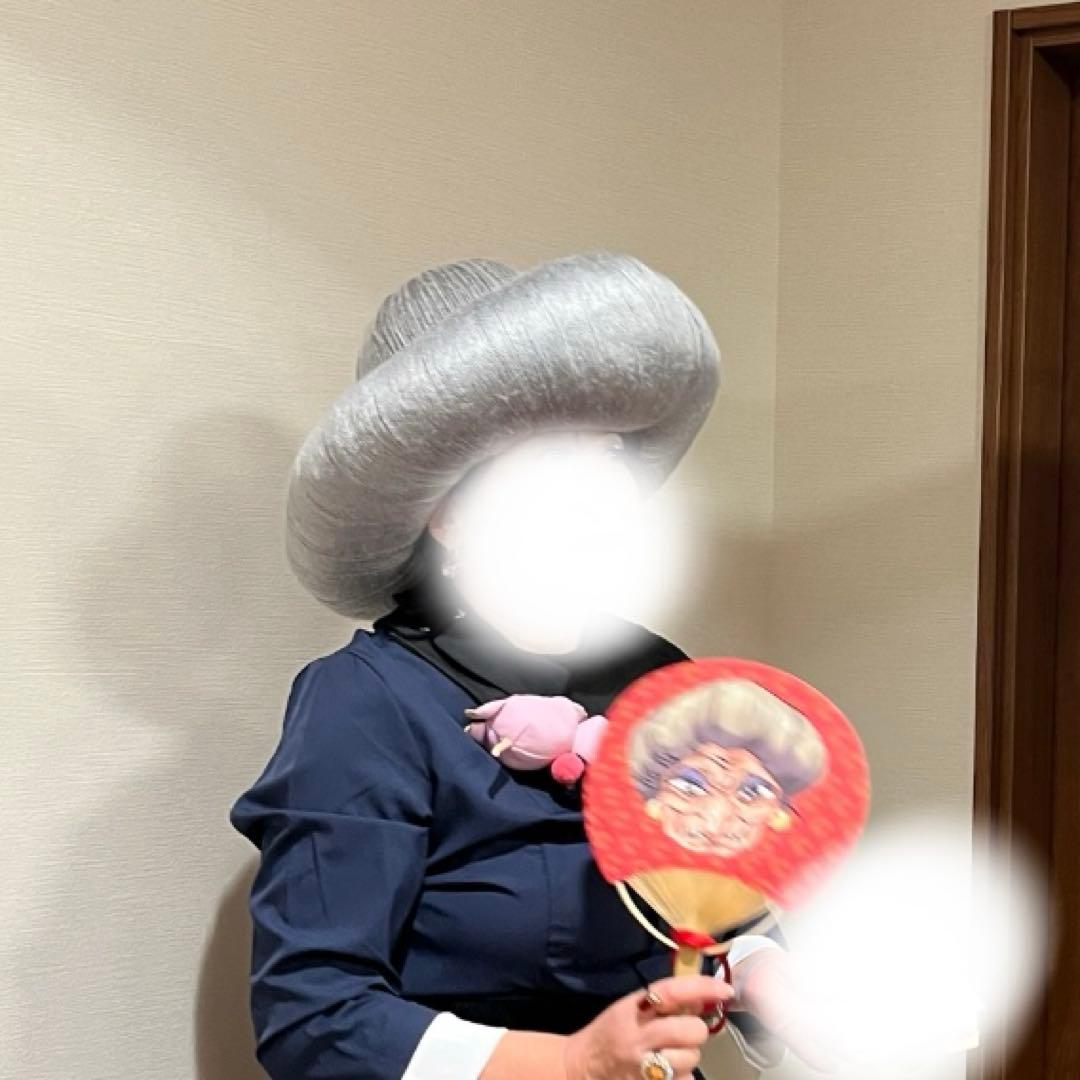 千と千尋　湯婆婆風カツラ（コスプレ）