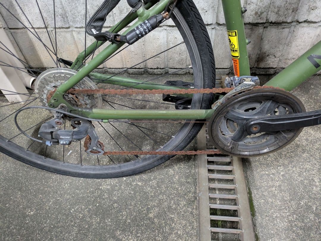 MARLIN クロスバイク マットオリーブ