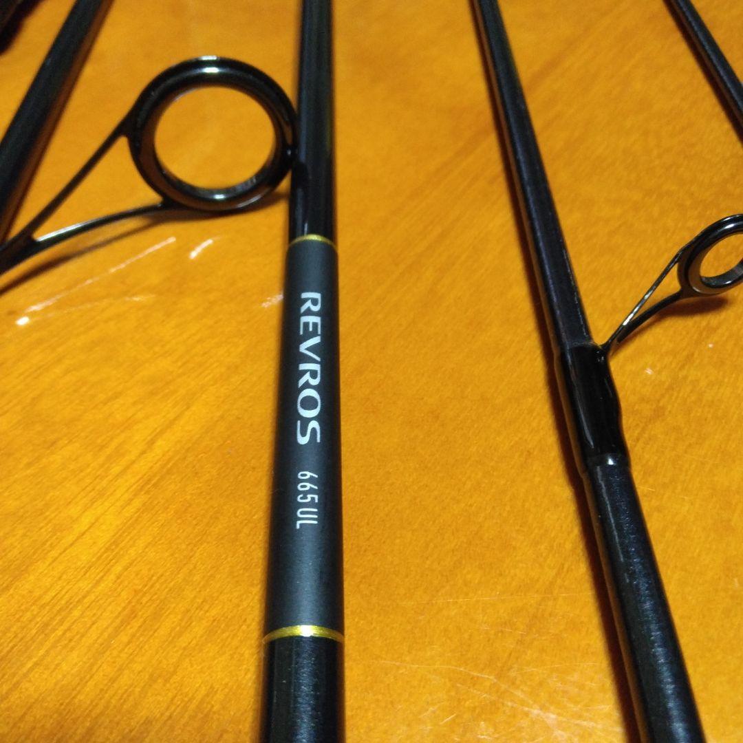 アジングロッド 　スピニングリールセット　レブロス　ロッド665UL