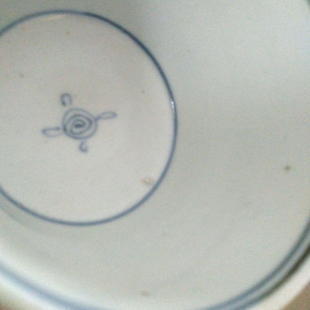 古伊万里染付花文猪口江戸時代