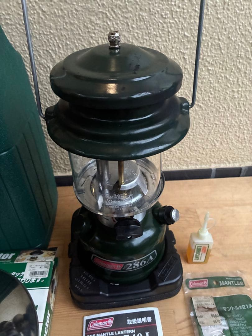 【Coleman】マントルランタン286A740J リフレクター&マントル付
