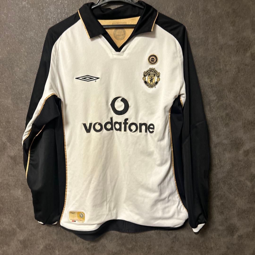 マンチェスターユナイテッド　100周年記念ユニフォーム　リバーシブル　ベッカム7