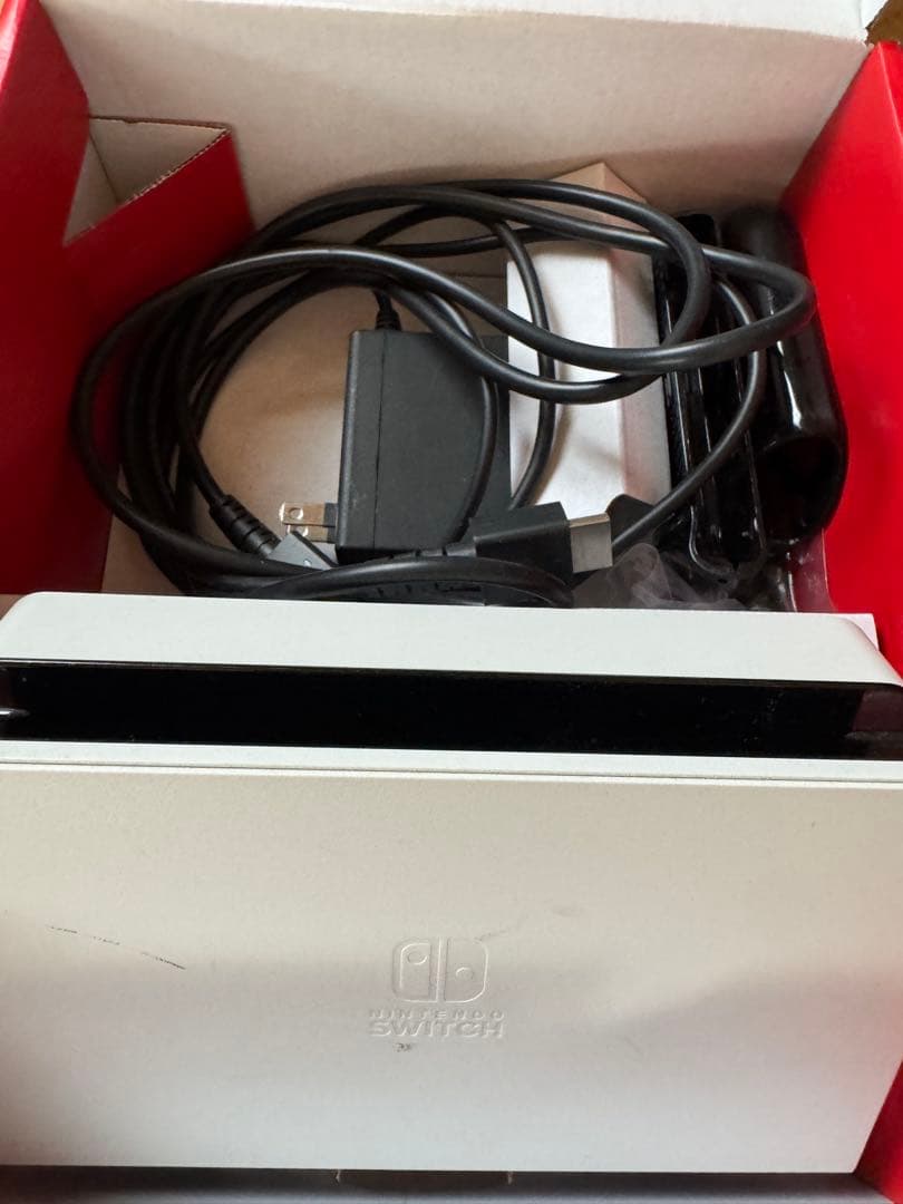 Nintendo Switch 本体 有機el 動作確認済みマリオーカート8付き