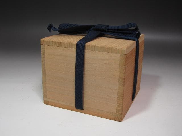 ★　青木木米（聾米）　彩釉茶碗　武者小路　官休庵　十三代　有隣斎の花押★x634