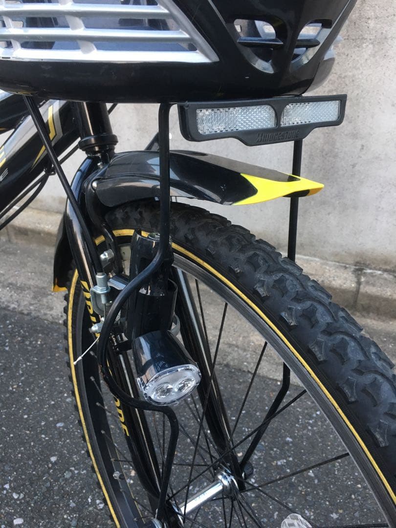 整備済 マウンテンバイク 自転車 子供 黒 ブラック26インチ 美品 綺麗 美品