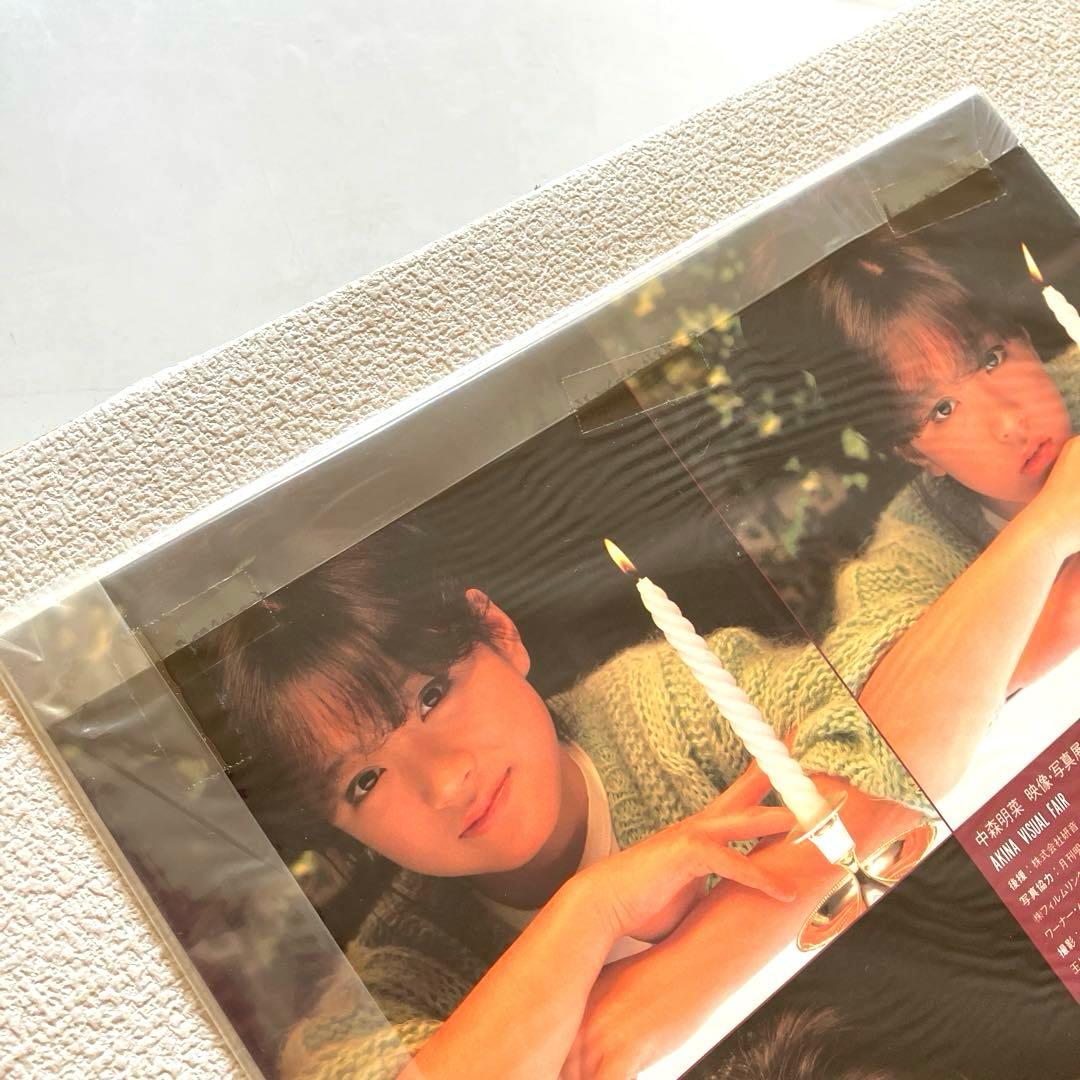 中森明菜 映像 写真展 パンフレット　ハンカチ　ステッカー