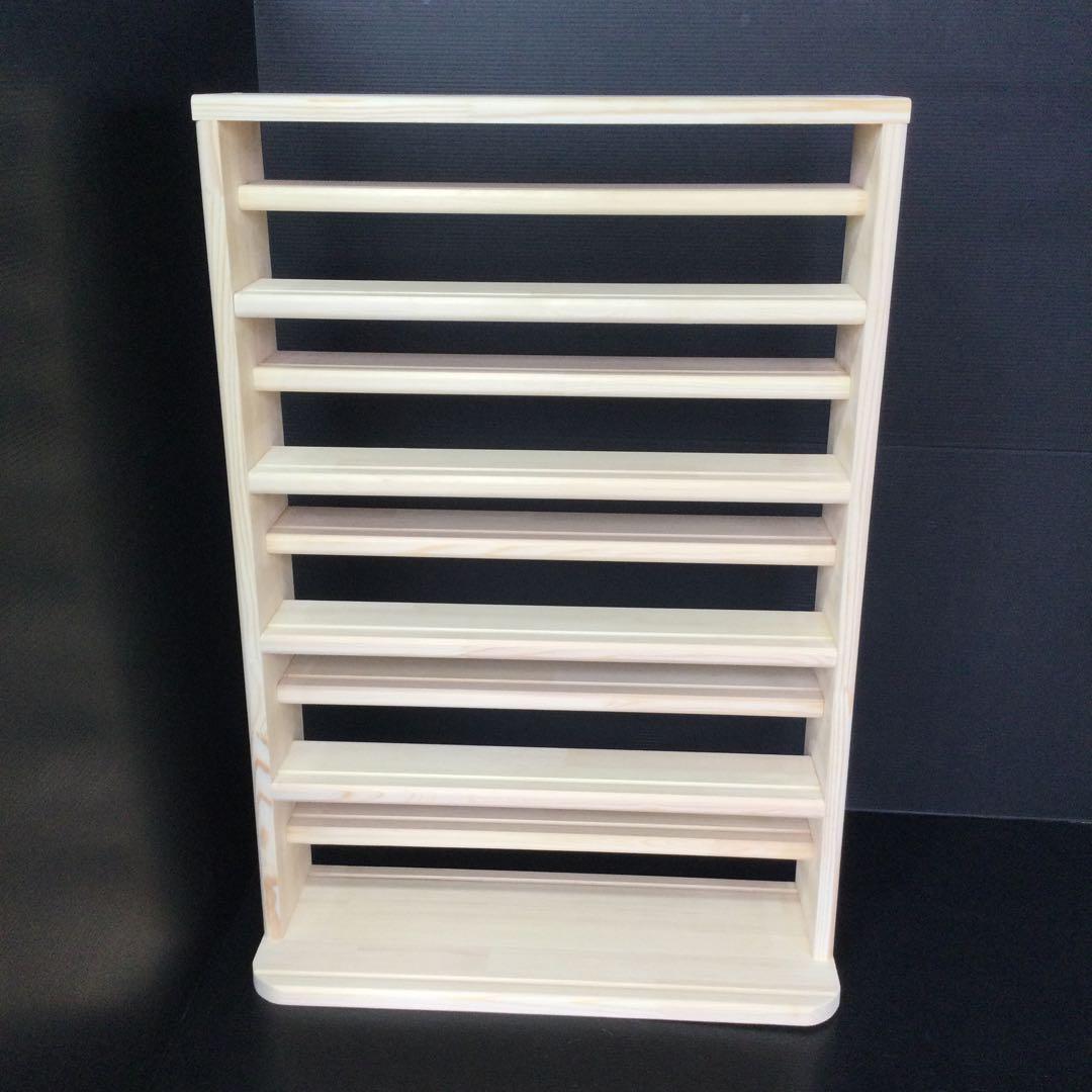 トミカ収納棚　11段　168台収納　木製　(新品)