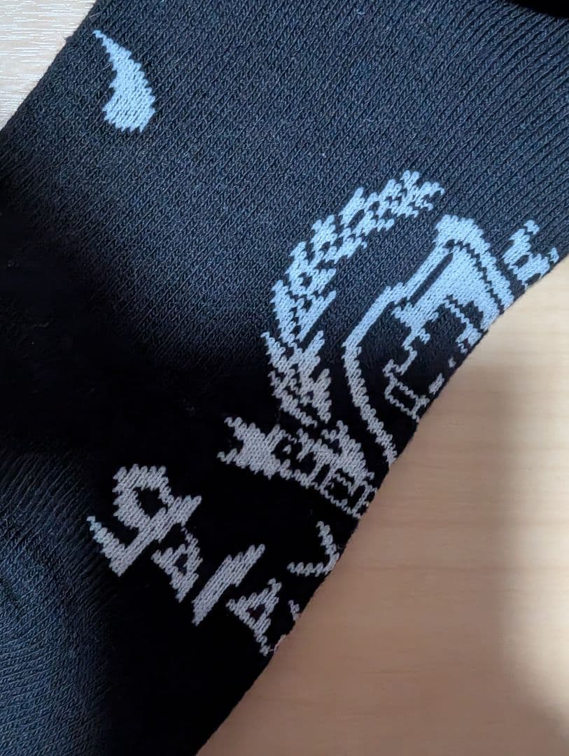 新しい学校のリーダーズ　公式ソックス　ウルトラレア！初期中の初期の黒色！