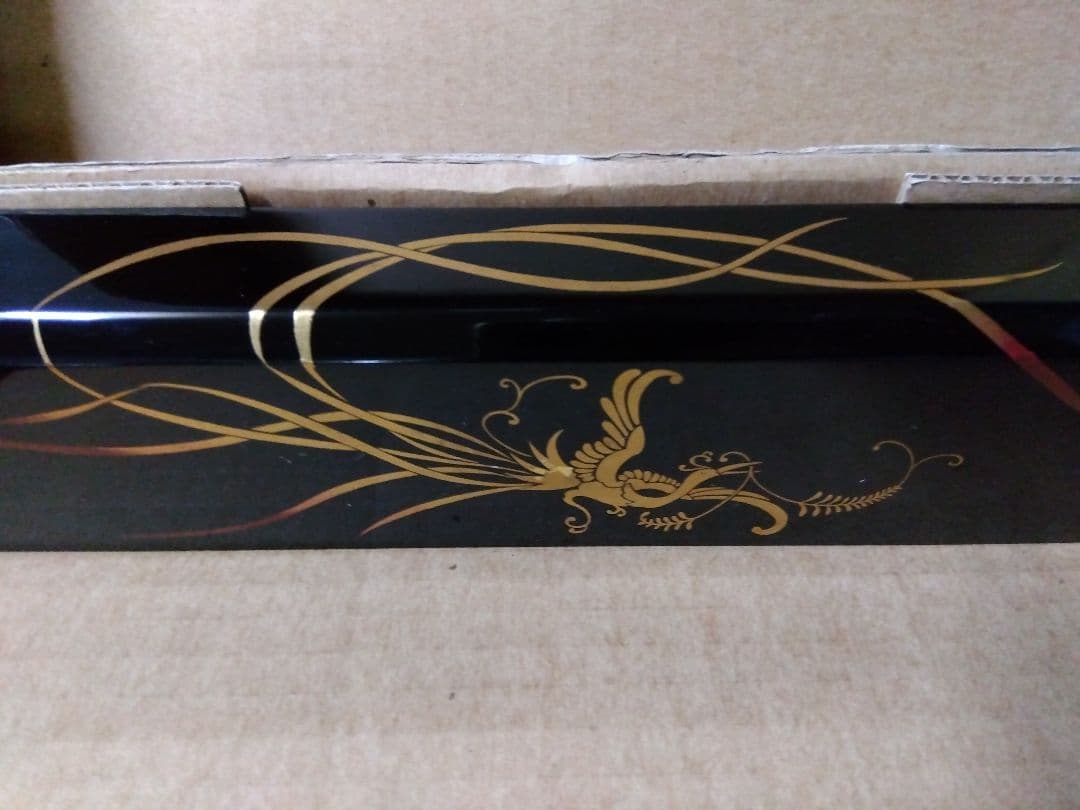 茶道具　漆塗り　炉縁