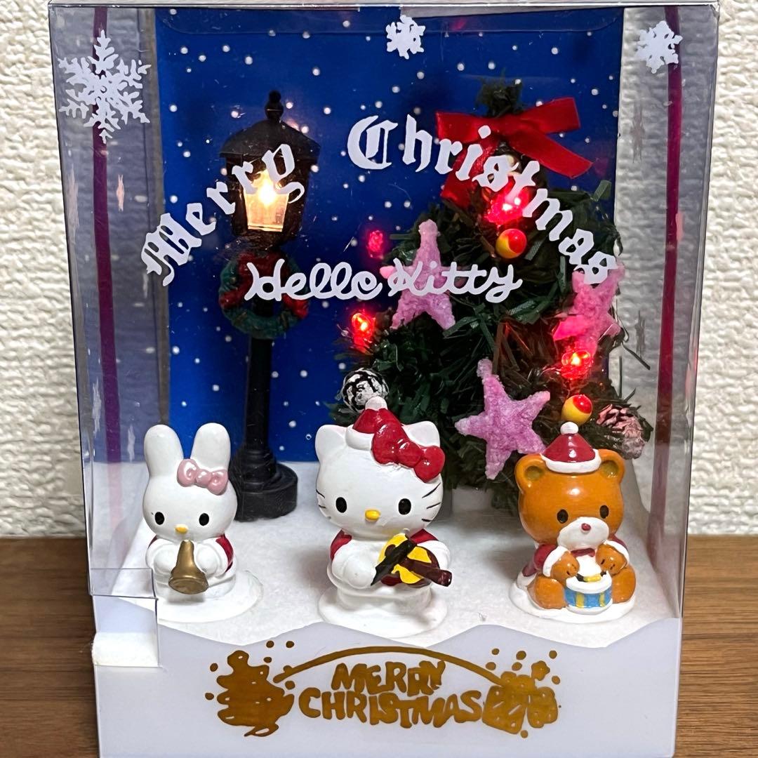 ハローキティ　ミュージックツリー街路灯 クリスマス　1997年製