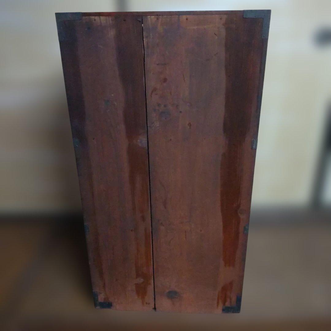 昭和レトロ　書棚　縦33cm横38.5cm高さ91cm