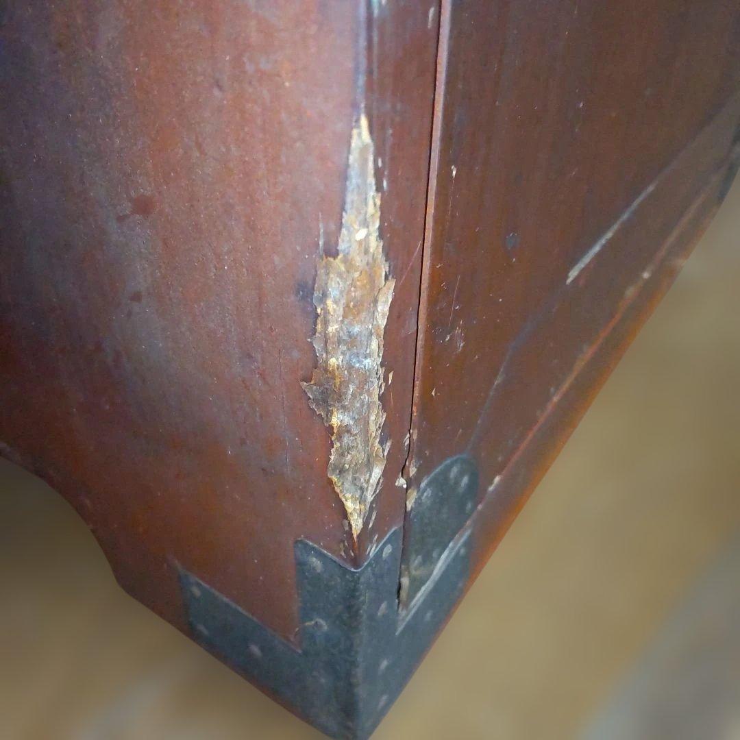 昭和レトロ　書棚　縦33cm横38.5cm高さ91cm