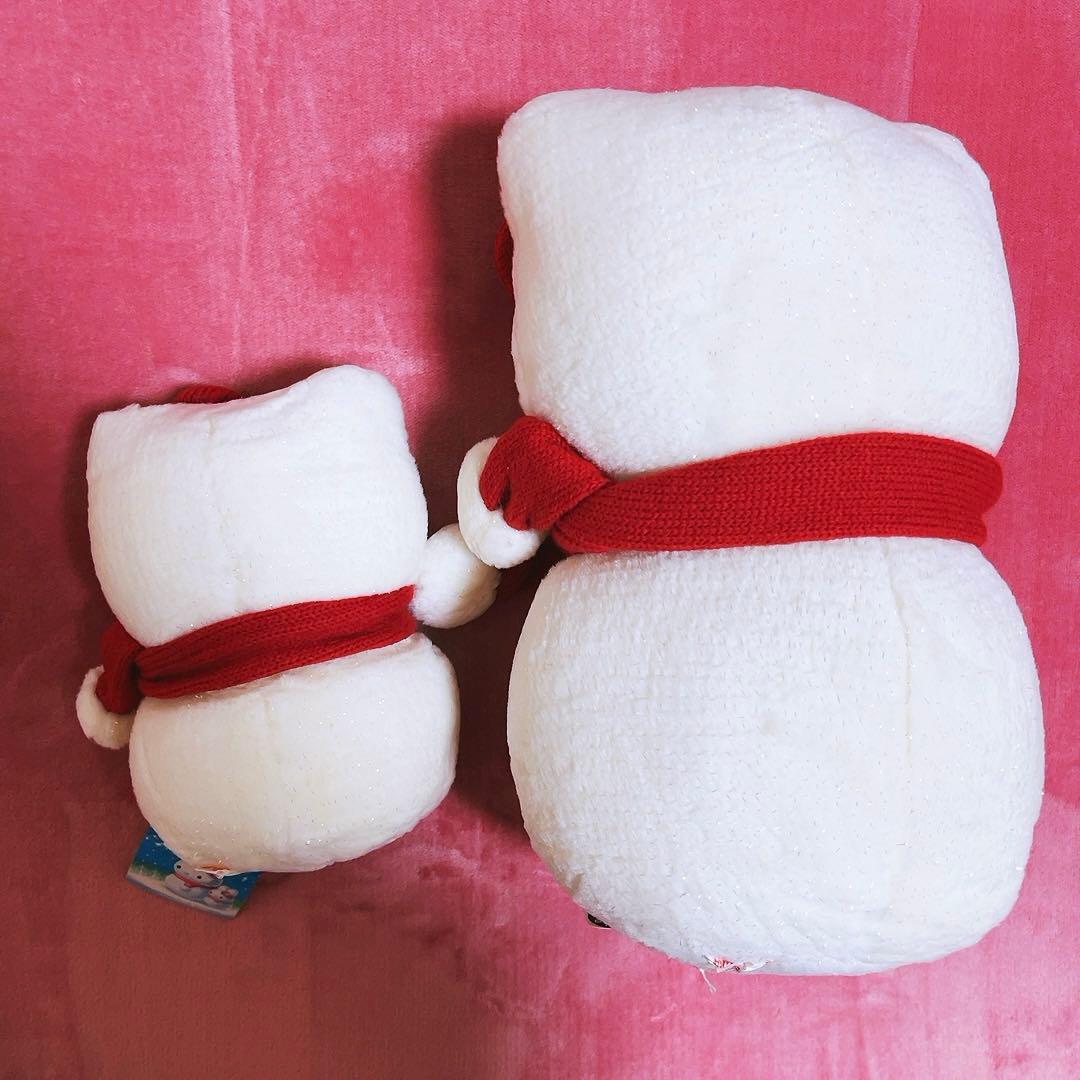 希少レア　ハローキティ　雪だるま　日本限定　2000年製 サンリオ　平成レトロ